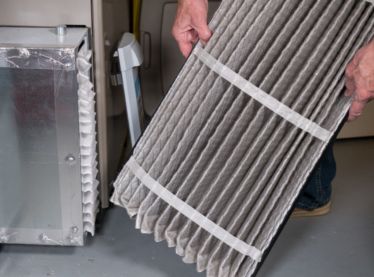 You Can Tell How Often to Change a Furnace Filter by Its Appearance