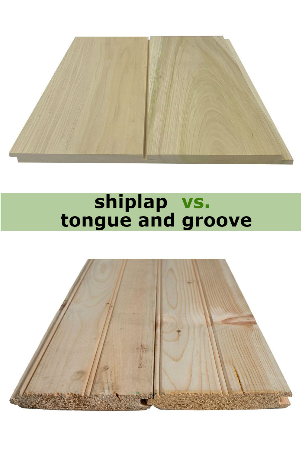 Shiplap vs. Tongue and Groove: Which Wall Paneling is Right for Your Project?