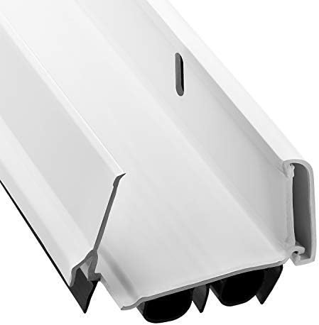 Door shoe on a white background