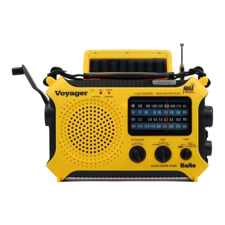 Kaito KA500 5-Way Powered Solar Power Emergency Radio