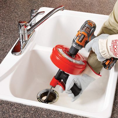 The Best Drain Snake: Ridgid Power Spin