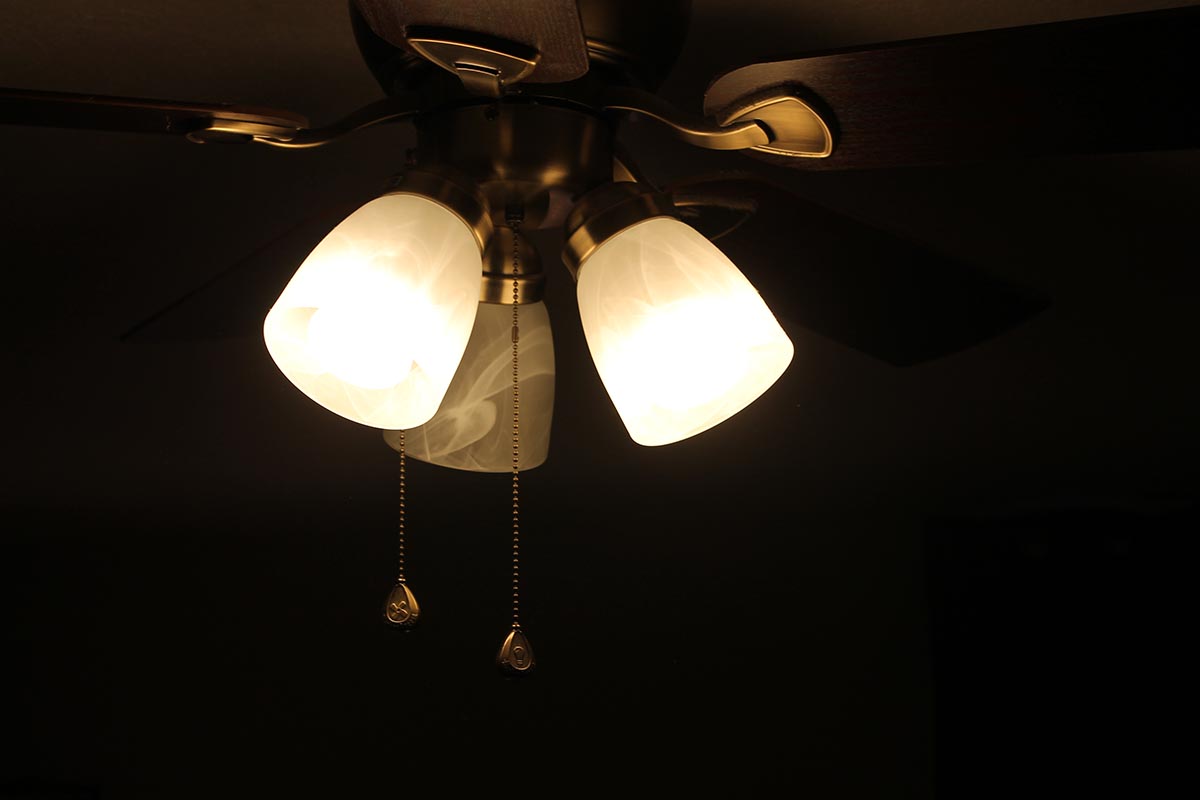Philips Hue Smart Light Bulb Powered On