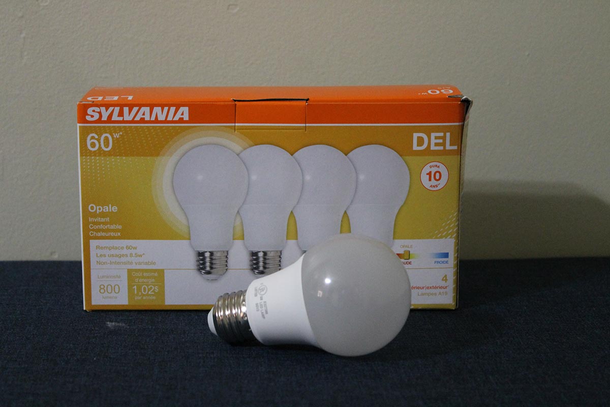Sylvania Light Bulb in Package