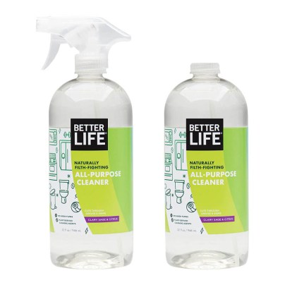 Better Life All-Purpose Cleaner 2-Pack on a white background.