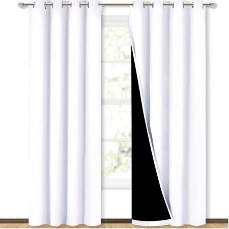 Nicetown 100 Percent Blackout Window Curtain Panels