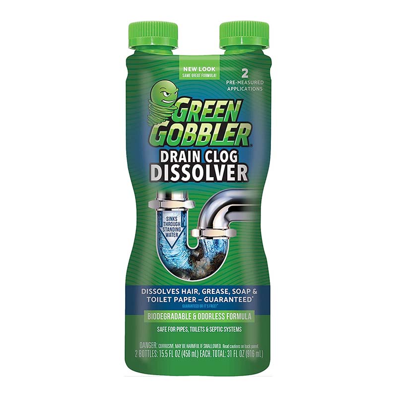 Green Gobbler Liquid Drain Clog Dissolver