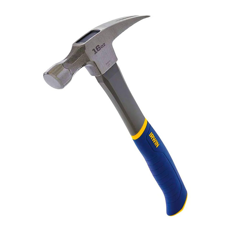 IRWIN Fiberglass General Purpose Claw Hammer, 16 oz 