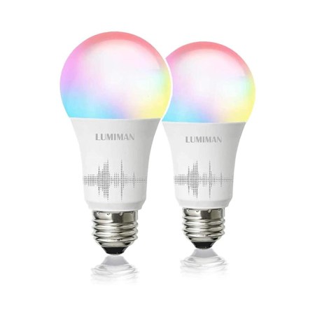 Lumiman WiFi Smart LED Light Color-Changing Bulbs 