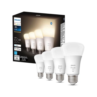 The Best LED Light Bulb Option: Philips Hue A19 E26 Smart Bulb