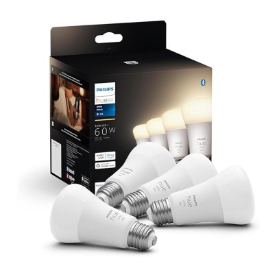The Best LED Light Bulbs Option Philips Hue A19 E26 Smart Bulb