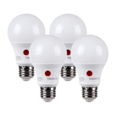 The Best LED Light Bulbs Option TorchStar Dusk to Dawn A19 LED