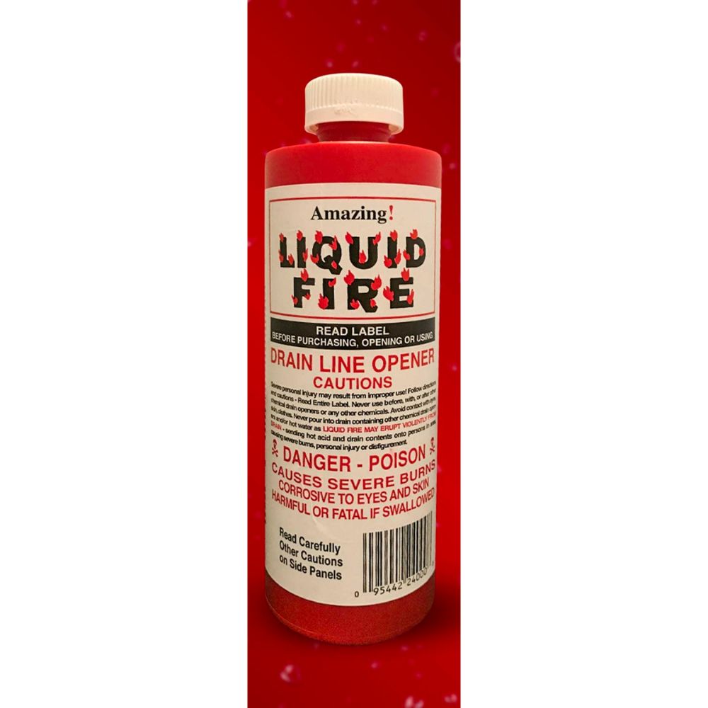 Amazing Products Liquid Fire Drain Line Opener