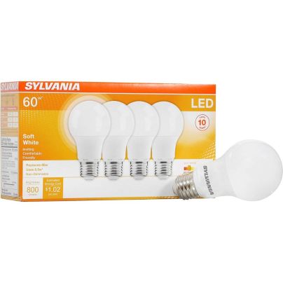 The Best LED Light Bulbs Option: Sylvania LED A19 Light Bulb