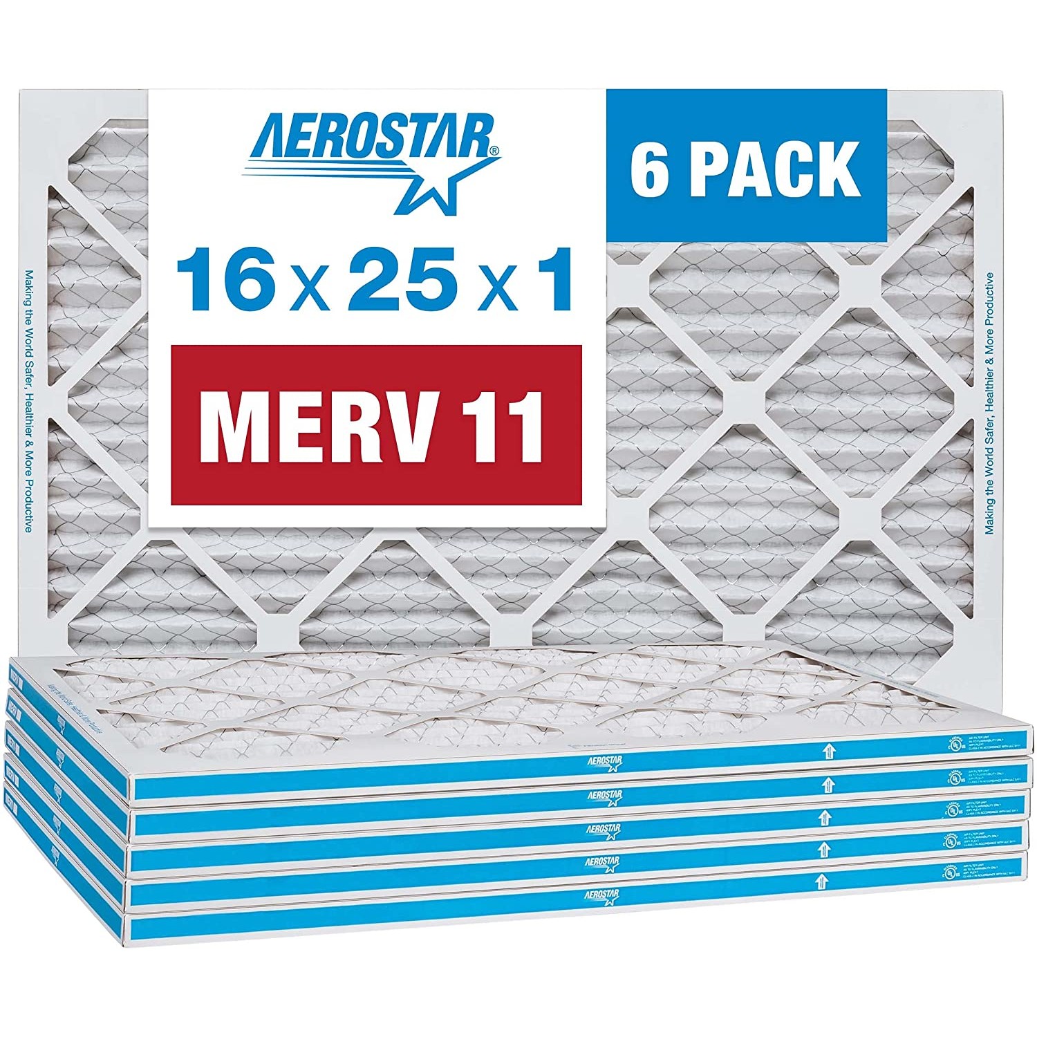 Aerostar Allergen u0026 Pet Dander MERV 11 Air Filter