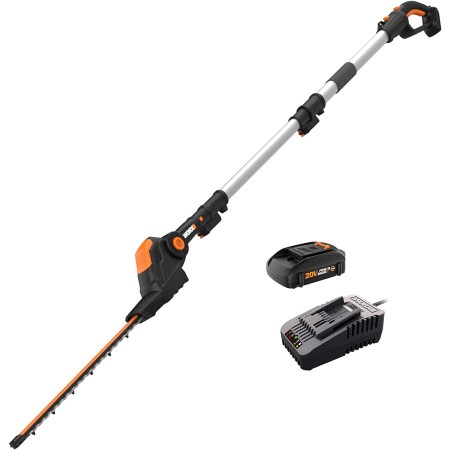 Worx 20V Attachment-Capable Hedge Trimmer