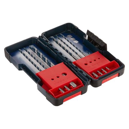  The Best Drill Bits Option: Bosch 7-Pc Blue Granite Carbide Hammer Drill Bit Set