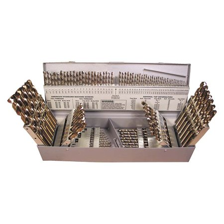  The Best Drill Bits Option: Norseman 69280 M42 Cobalt Heavy-Duty 115-Pc Drill Set