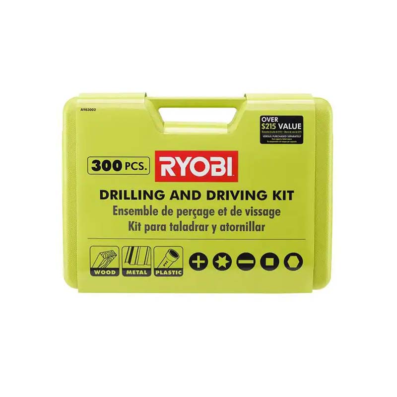 Ryobi Multi-Material Drill and Drive Kit