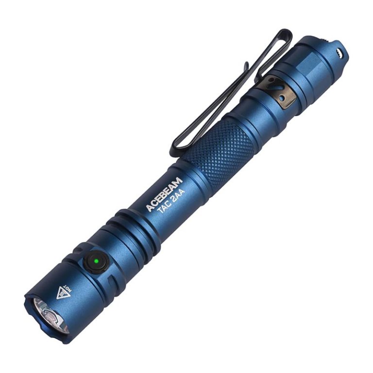 The Best Flashlight Option Acebeam Tac 2AA EDC LED Dual-Mode Flashlight