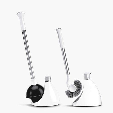  The Best Plunger Option: simplehuman plunger and Toilet Brush Bundle