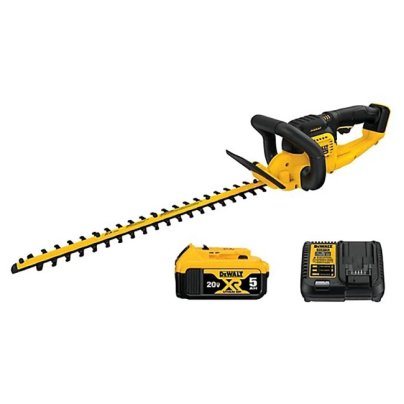 The Best Power Hedge Trimmer Option DeWalt DCHT820 Hedge Trimmer