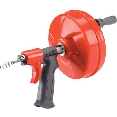 The Best Drain Snake Option: Ridgid Power Spin+ With Autofeed