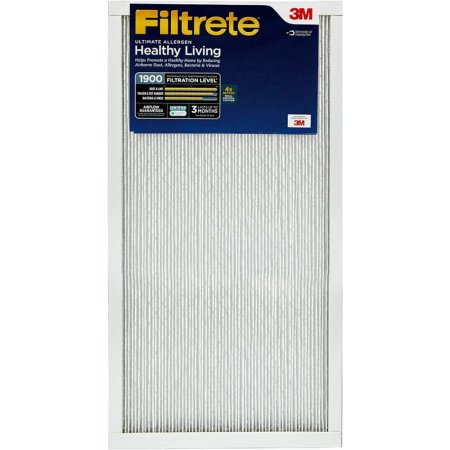  The Filtrete MPR 1900 Premium Air Filter in blue packaging on a white background.