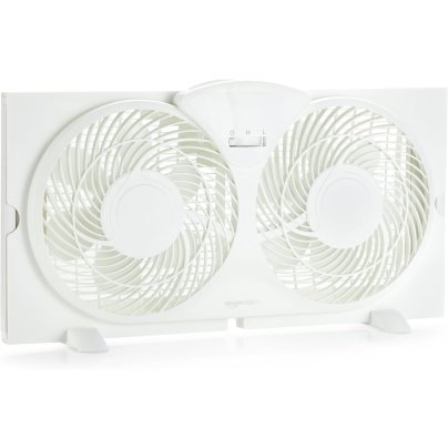 Amazon Basics Twin Window Fan