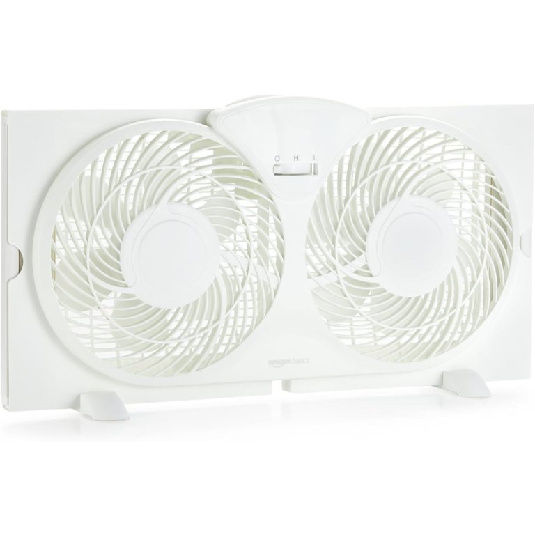 Amazon Basics Twin Window Fan