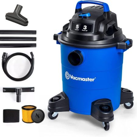 Vacmaster 5-Gallon 3 Peak HP Wet/Dry Vacuum 