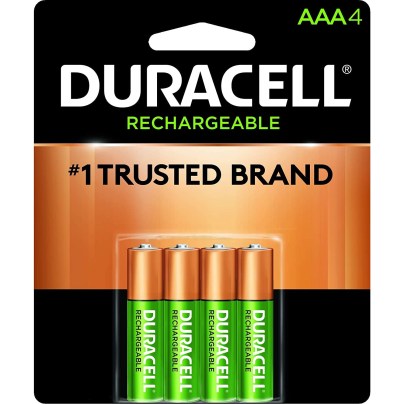 The Best Rechargeable Batteries Option: Duracell Rechargeable StayCharged AAA Batteries