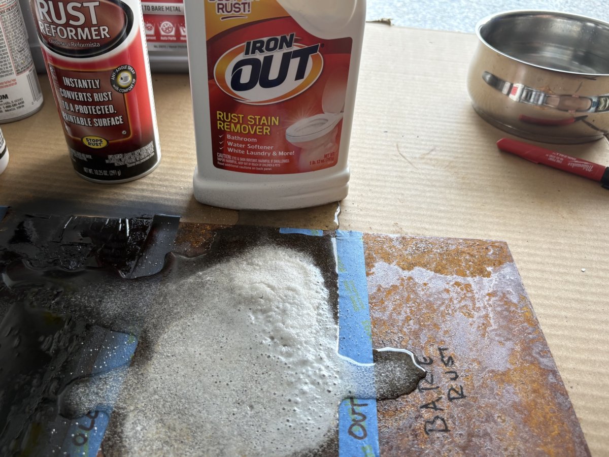 Iron out first use