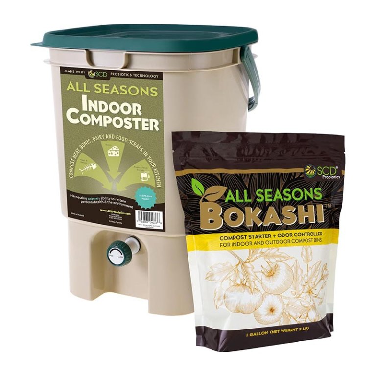 The Best Compost Bin Option SCD Probiotics All Seasons Indoor Composter