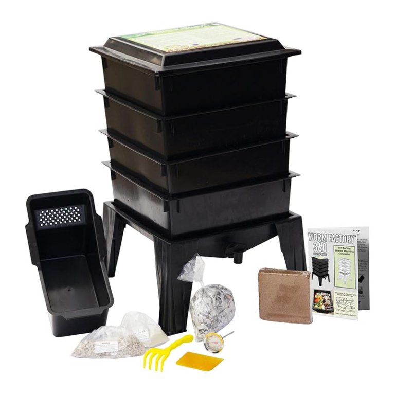 The Best Compost Bin Option Worm Factory 360 Composting System