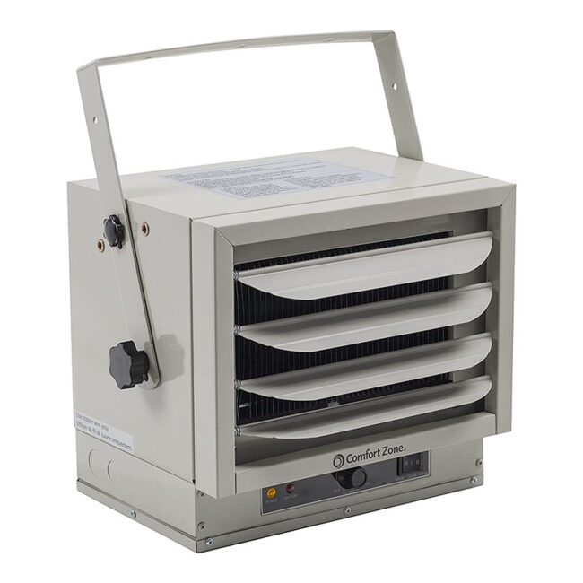  The Best Garage Heater Option: Comfort Zone Ceiling-Mounted Industrial Heater