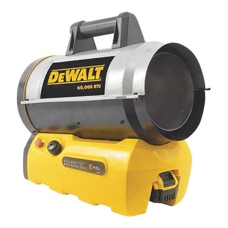  The Best Garage Heater Option: DeWalt 20V MAX Cordless Forced-Air Propane Heater