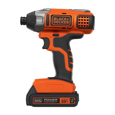 The Best Impact Driver Option: BLACK+DECKER 20V MAX POWERCONNECT 1 4 in. Cordless