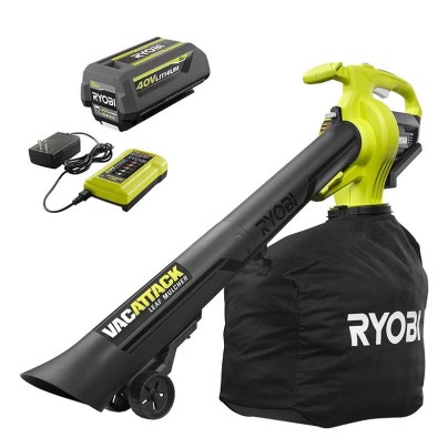 The Best Leaf Vacuum Option: Ryobi 40V Cordless Leaf Vacuum/Mulcher