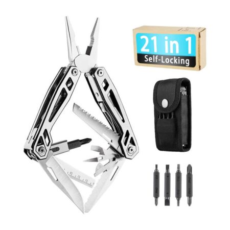 WETOLS Multitool, 21-in-1 Hard Stainless Steel