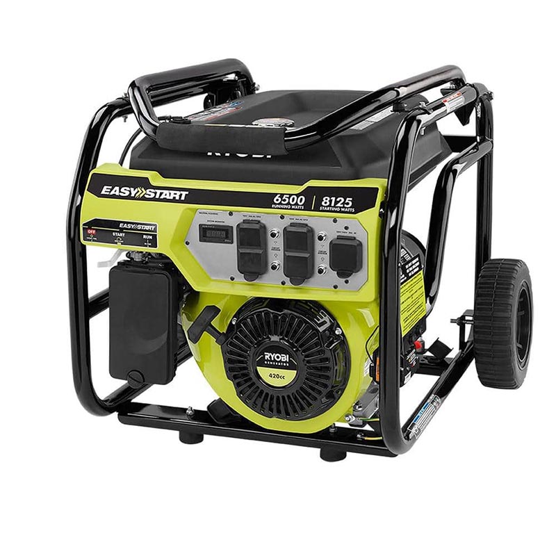 Ryobi 6500-Watt Generator with CO Detect