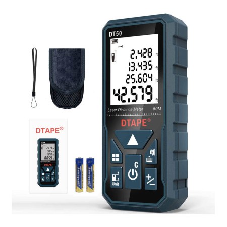 DTAPE Laser Measure 165ft, DT50Laser Portable Digital
