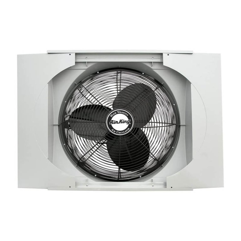  The Best Window Fan Option: Air King Whole House Window Fan