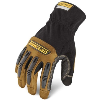 The Ironclad Ranchworx Work Gloves on a white background.