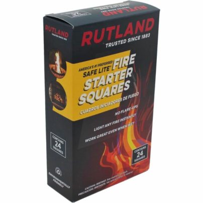 The Best Fire Starters Option: Rutland Safe Lite Fire Starter Squares