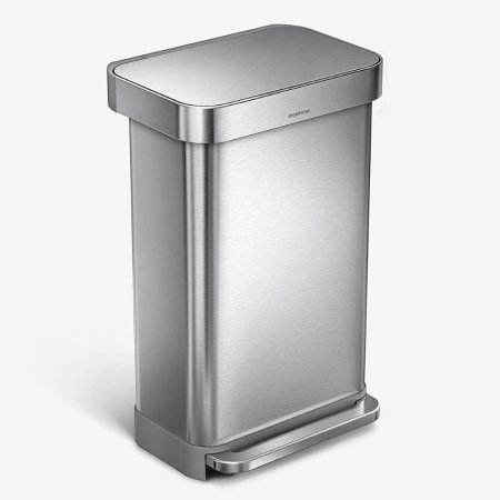  The Best Kitchen Trash Can Option: simplehuman 45 Liter Rectangular Trash can