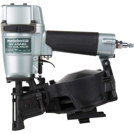  The Best Nail Gun Option: Metabo HPT 1¾-Inch Coil Roofing Nailer