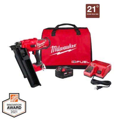 The Best Nail Gun Option: Milwaukee M18 FUEL 21-Degree Framing Nailer Kit