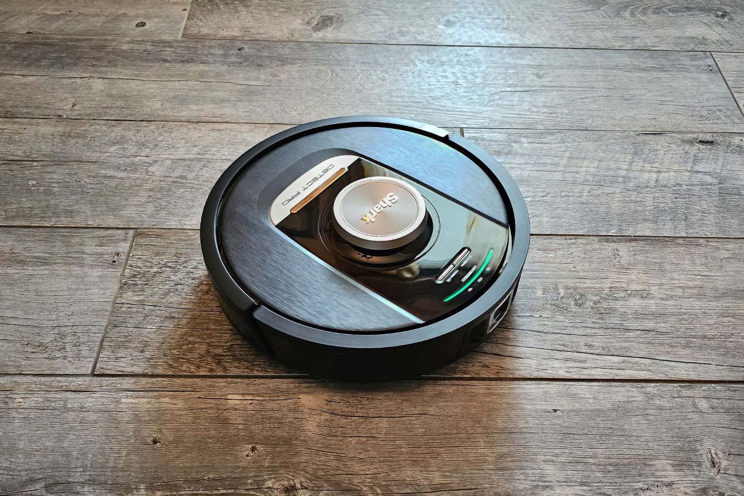 The best robot vacuum option cleaning a wood floor.