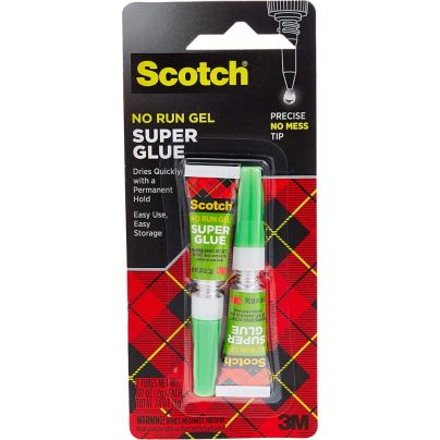 The Best Super Glues Option: 3M Scotch Super Glue Gel