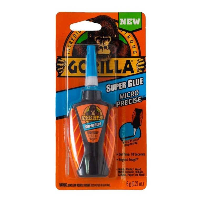  The Best Super Glues Option: Gorilla Micro Precise Super Glue